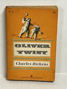 1962 Oliver Twist By Charles Dickens (Vintage Washington Square Press Book) - Imagen 1 de 6