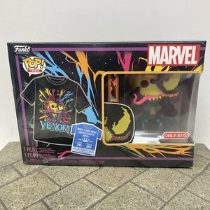 Blacklight Venom Eddie Brock Funko Pop! and T-Shirt Bundle 2XL Target - Sealed - Picture 1 of 8