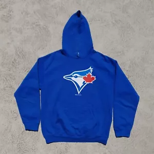 MLB Toronto Blue Jays Hoodie Mens M Baseball Sports Pullover Sweater Canada - Picture 1 of 9