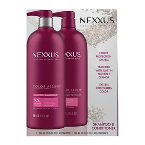 Nexxus Color Assure Shampoo and Conditioner Enhances Color Vibrancy - Picture 1 of 2