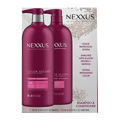 Nexxus Color Assure Shampoo and Conditioner Enhances Color Vibrancy - Image 1 of 2