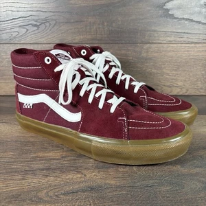 Zapatos de hombre Vans Skate Sk8-Hi puerto/goma - talla 10,5 Reino Unido (45 EUR) - Imagen 1 de 9