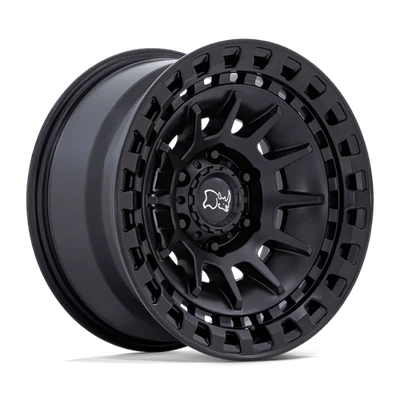 17X8.5 Black Rhino BARRAGE 5X5.0 -10MM MATTE BLACK - Image 1 of 4