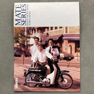 Yamaha Mate Series Catalog 1992 Vintage Motorcycle Models Japanese Ship - Picture 1 of 3
