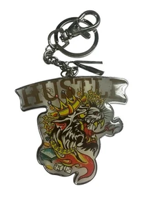 Ed Hardy Christian Audigier Schlüsselanhänger Hustle"" 3E Designs EH6159 neu kostenloser Versand - Bild 1 von 3