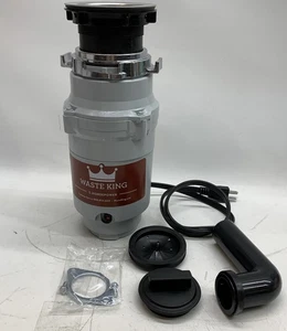 Waste King 1/2 HP Garbage Disposal for Kitchen with Plug-In Convenience - L-1001 - Picture 1 of 13