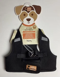 Black Puppy/Dog Harness - The Dog Walker Company (MÉDIUM; NEW WITH TAGS) - Picture 1 of 6