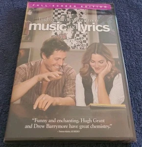 Music and Lyrics (DVD, 2007 Full Screen) New Factory Sealed - Picture 1 of 4