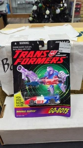 NIB 1994 DOUBLE CLUTCH INDY RACE CAR GO-BOTS TRANSFORMERS AUTOBOT HASBRO 1/64 - Picture 1 of 5