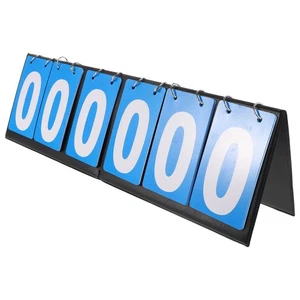 Table Tennis Score Card Ball Game Scoreboard Portable Tabletop Flipper - Picture 1 of 12