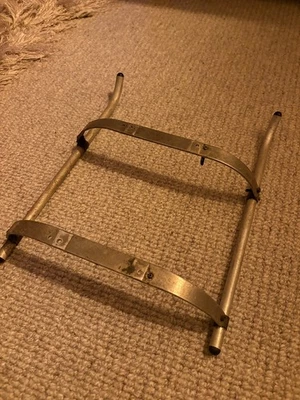 Large radio controlled hirobo shuttle helicopter Rc landing Vintage skid skids - Image 1 of 4