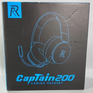 Captain 200 Gaming Headset mit Mikrofon Schwarz Grün Bluetooth Wireless Open Box - Bild 1 von 24