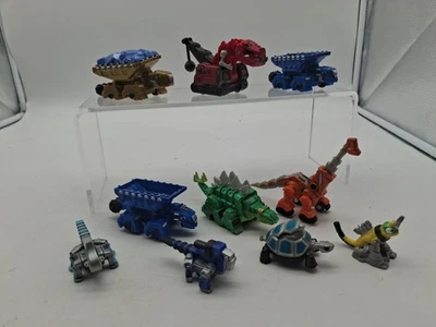 Dinotrux Diecast Metal/Plástico Dino Trucks Brinquedo Mattel Lote De 10 - Imagem 1 de 4