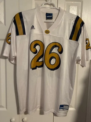 Vintage 90s Adidas UCLA Football Jersey White #26 - Image 1 of 3