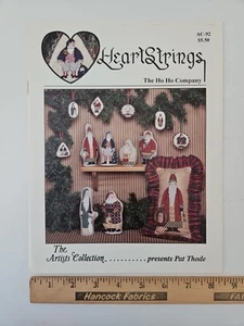 HeartStrings THE HO HO COMPANY Santa Counted Cross Stitch Pattern Book AC-92 - Picture 1 of 6
