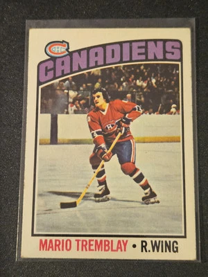 76-77 Topps Mario Tremblay 🚨🚨🚨 Montreal Canadiens  - Image 1 of 2