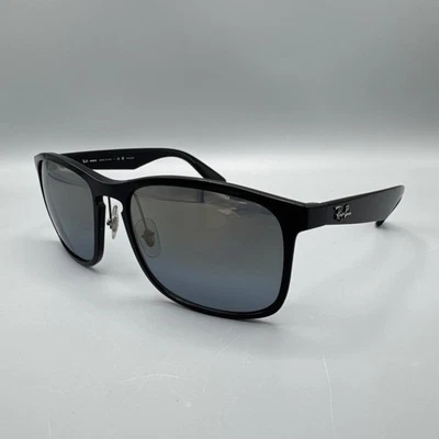 Gafas de sol Ray-Ban Chromance negras polarizadas cuadradas RB4264 601/J0 58-18-145 LEER Foto 1 de 4