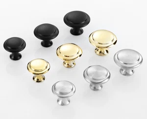 1PC stainless steel door button cupboard handles for cabinet drawer kitchen - Picture 1 of 7
