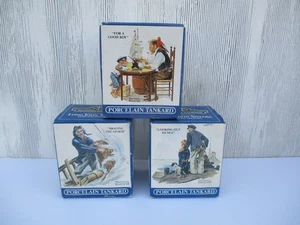 Norman Rockwell Seafarers Collection Mugs, Group of Three NIB - Picture 1 of 12