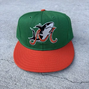 Vintage Mobile BaySharks Erwachsene SnapBack Mütze Kappe verstellbar Baseball MiLB 90er - Bild 1 von 10