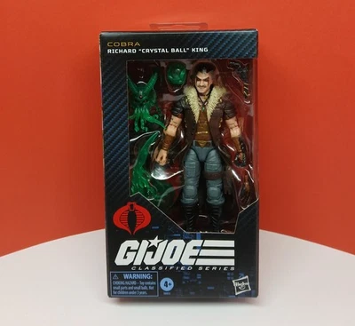 Figura de acción Hasbro G.I Joe Classified Series Richard (Cristal Ball) King 6"  Foto 1 de 4