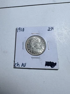 1910 barber quarter 25c- AU CHOICE! - Sharp - Picture 1 of 10