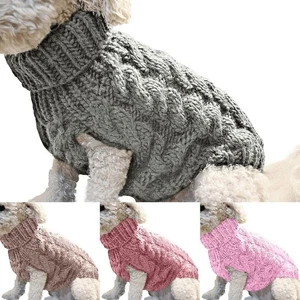 Maglione per cani maglione a maglia caldo cappotto per cani invernale autunno cappotto per cani - Foto 1 di 14