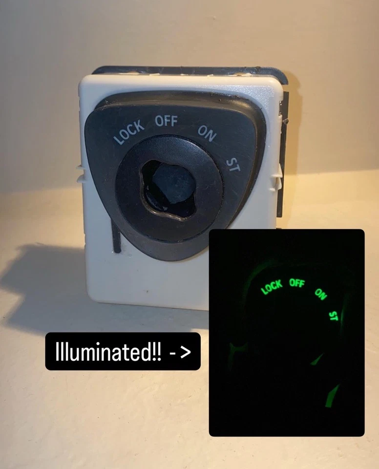 2003-2011 SAAB 9-3 ISM Ignition Switch 12786386 ILLUMINATED. RARE. Original. - Image 1 of 4