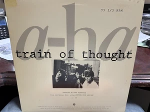 A-Ha Train Of Thought 12" 1985 WARNER PRO-A-2370 SYNTH POP DJ PROMO - Picture 1 of 1