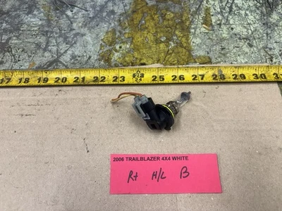 02-09 Trailblazer paso derecho. Bombilla de faro lateral y conector de cableado B Foto 1 de 4