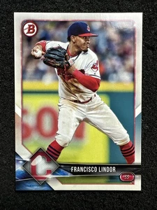 FRANCISCO LINDOR #40 2018 Bowman Baseball QTY Cleveland Indians - Picture 1 of 2