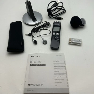 Sony ICD-SX712D Digital Flash Voice Recorder - Image 1 of 4
