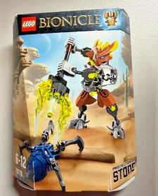 LEGO Bionicle 70779 Protector of Stone Building Protectors Series Damaged Box