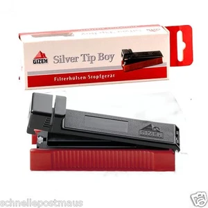 Gizeh Silver Tip Boy Stopfmaschine Zigarettenstopfer - Bild 1 von 1