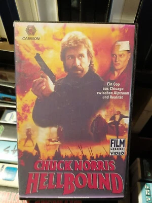 VHS Rarität: Chuck Norris in HELLBOUND (1994) UNCUT & NUR AUF VHS! INFO LESEN! - Bild 1 von 2