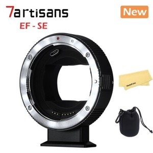 7Artisans EF-SE Lens adapter Auto focus for Canon EF/EF-S Lens to Sony E Cameras