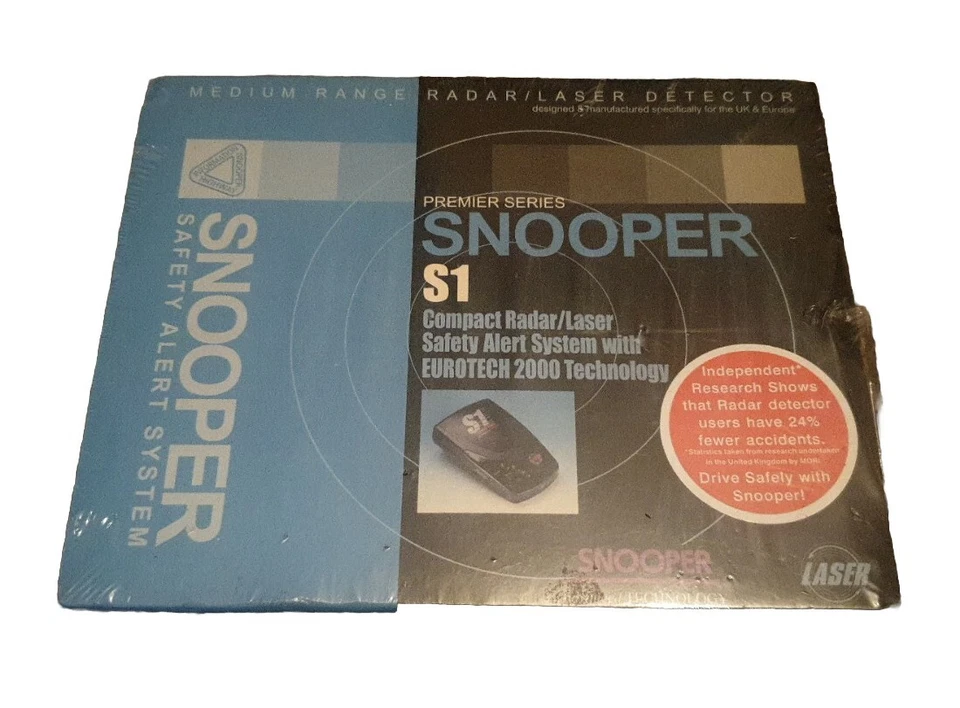 Snooper S1 Compact Radar Laser Alert System Sealed Tracked Postage - image 1 of 1
