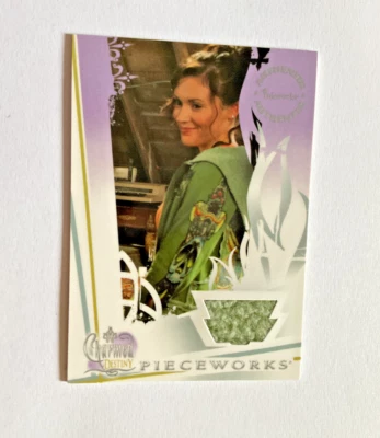 Charmed Destiny Costume Card Alyssa Milano Jacket as Phoebe PW8 ruffled variant - Image 1 of 2