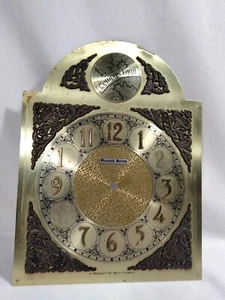 Vintage Seth Thomas Plymouth Hollow  Clock Faceplate only Clock Parts - Picture 1 of 8