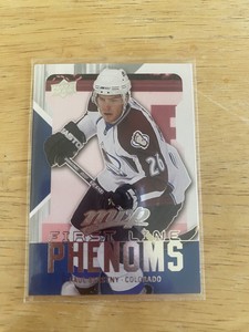 2008-09 Upper Deck Hockey MVP First Line Phenoms Paul Stastny #FL9 Avalanche