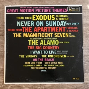 Various Artists Great Motion Picture Themes Compilation LP Vinyl Record Album - Picture 1 of 4