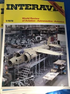 INTERAVIA - World Review of Aviation and Astronautics 1978 Complete 12 Issues - Picture 1 of 12