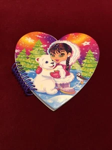 Lisa Frank Spiral Notizbuch Anana Eskimo 60 Blatt, schwer zu finden - Bild 1 von 6