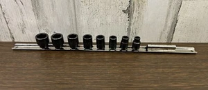 Mac Tools 8-Piece - 3/8" Drive - SAE Impact Socket Set - 6 Point - USA - Picture 1 of 18