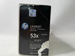 HP LaserJet Printer High Yield Tonerkassette 53X Schwarz - Bild 1 von 6