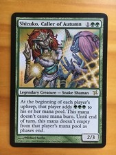 Mtg betrayers of kamigawa shizuko, caller of autumn sp