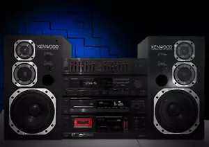 KENWOOD KR-A47 🌈RaRe🌈 (1986) Vintage Stereo Component System - Picture 1 of 7