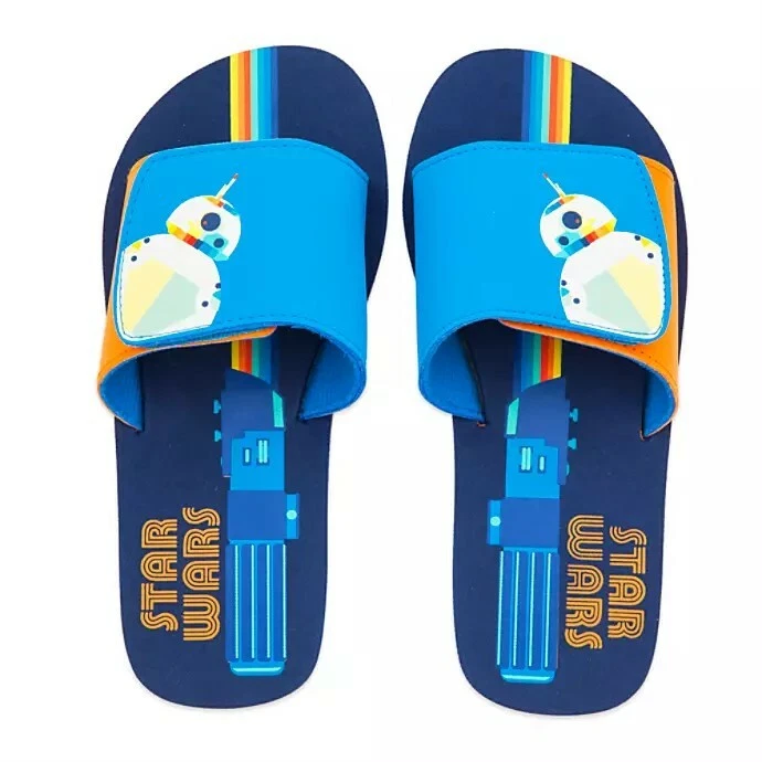 Chanclas Disney Store Slides Frozen Anna Elsa Ariel Sirena Minnie Mouse BB-8 Foto 1 de 1