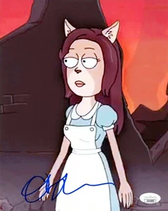 CHELSEA KANE Authentic Hand-Signed "Rick and Morty~Arthricia" 8x10 Photo JSA COA - Picture 1 of 2
