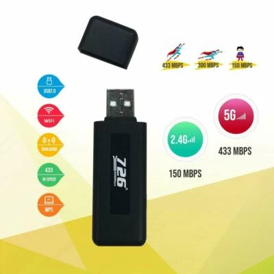 Mag 254-Inalámbrico-Wifi USB Dongle Stick Adaptador 600Mbps para MAG 250 254 255 270 Foto 1 de 3